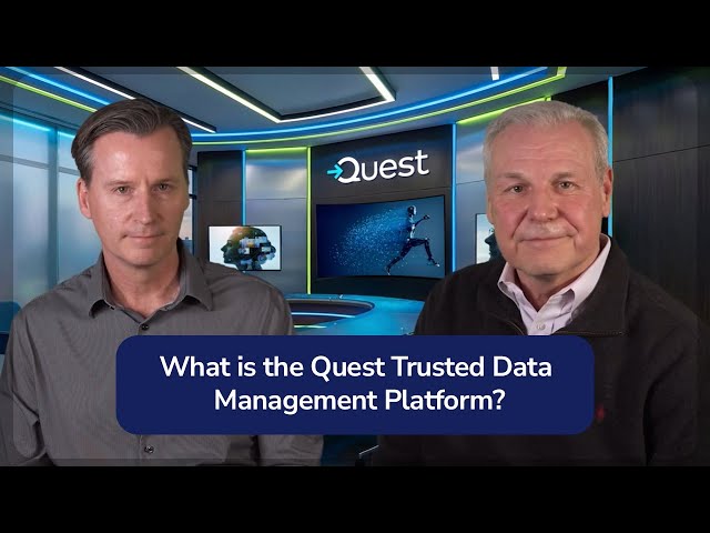 What is the Quest Trusted Data Management Platform?