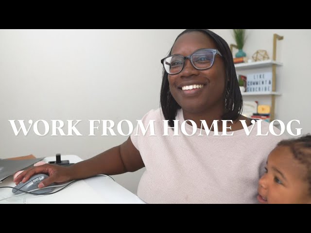 VLOG: What it’s REALLY like to be a project manager// typical day working from home with kids