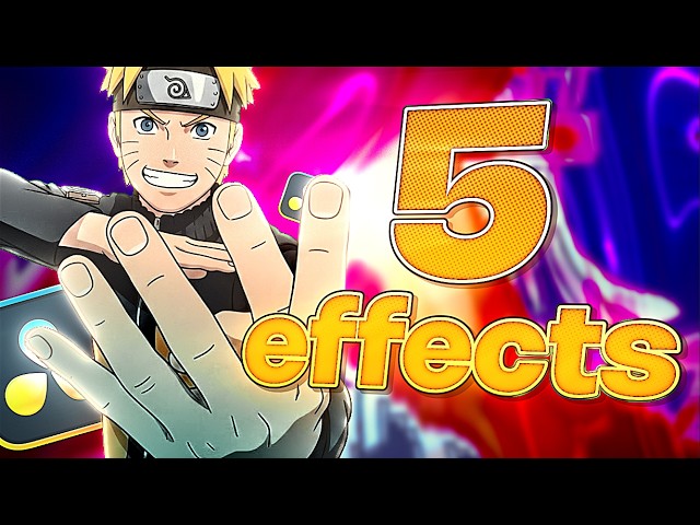 5 EFFECTS to IMPROVE YOUR EDITS | Davinci Resolve 21