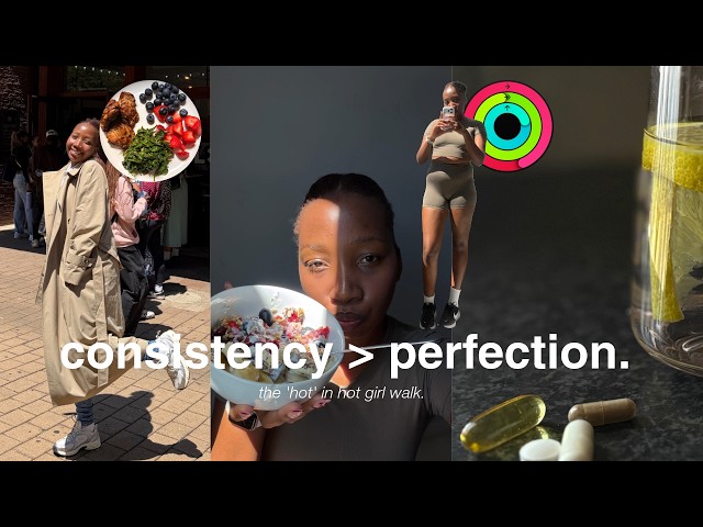 simplifying weight loss (consistency over everything). becoming the 'hot' 🌶️  in hot girl walk.