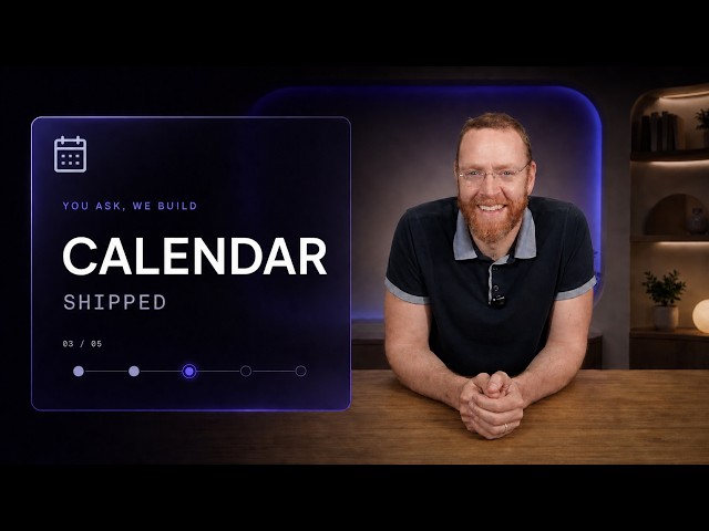 New Features | Calendar Widget: Modern/Shadcn Style, Date Range Selection, Booked Dates and More