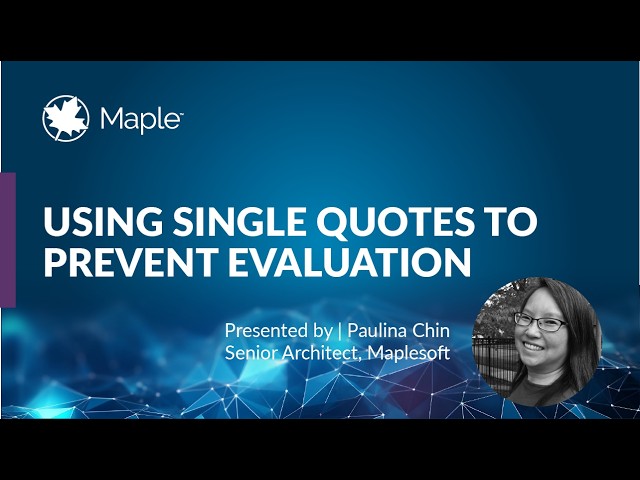 Using Single Quotes to Prevent Evaluation