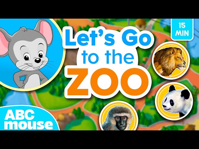 Zoo Adventure by ABCmouse 🐼🦜🐅 | 15 MINUTE FULL EPISODE | Pandas and Parrots | Preschoolers