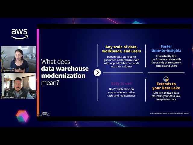 Data Warehousing on AWS with Redshift - with a demo!