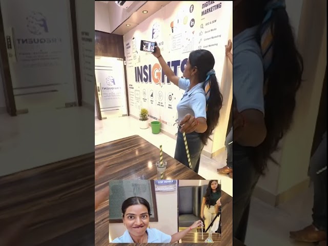 Fun Friday at Frequent Research | Blind Straw Drop Challenge | Office Team Building Game 🎯