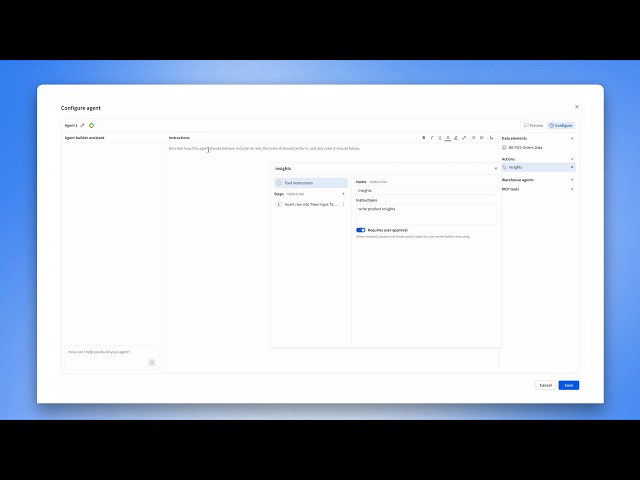 Create an AI Agent with Writeback in 2 Minutes | Sigma Tutorial