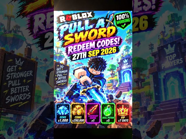 NEW Pull a Sword Codes | Roblox Pull a Sword Redeem Codes
