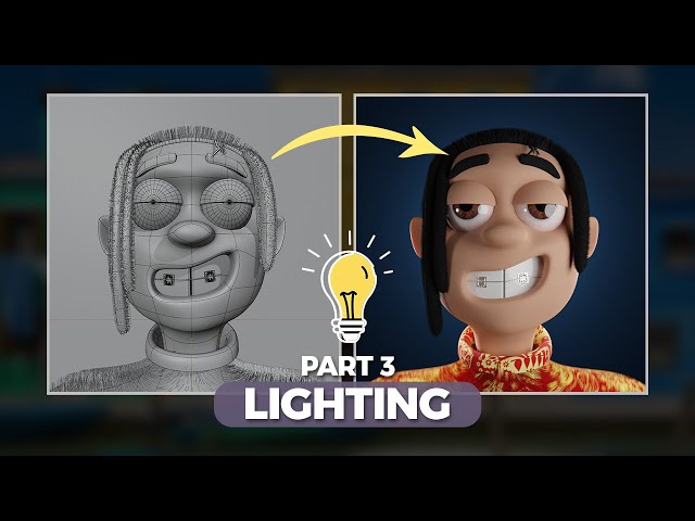 Stylized Character In Blender - Part 3 - Lighting