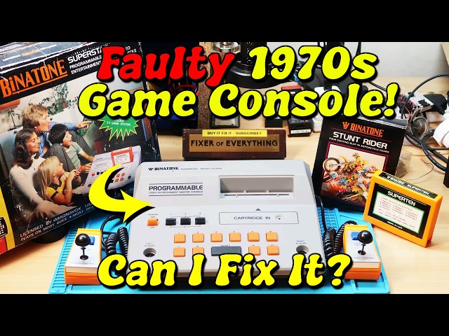 Can This  "DEAD" 💀 1970's Gaming Console Be Saved?