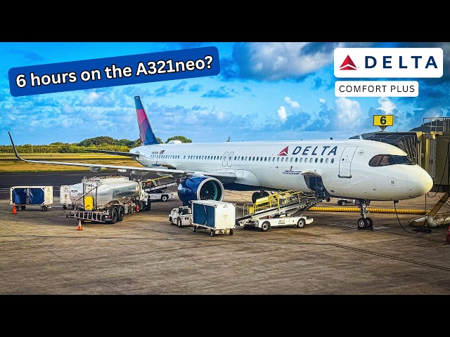Delta Airline's Game-Changing A321neo | Comfort Plus | Los Angeles - Lihue