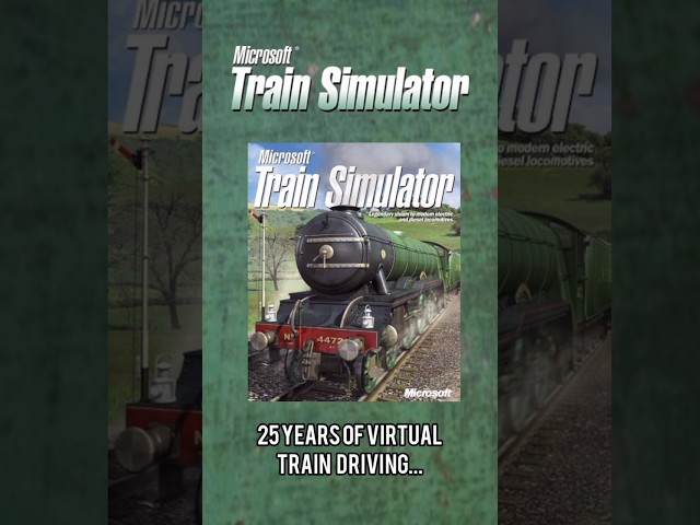Looking back #25years of what became the first #trainsimulator to many... #microsoft #pc #gaming