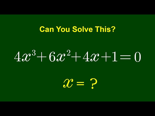 Germany | Can you solve this? | Math Olympiad