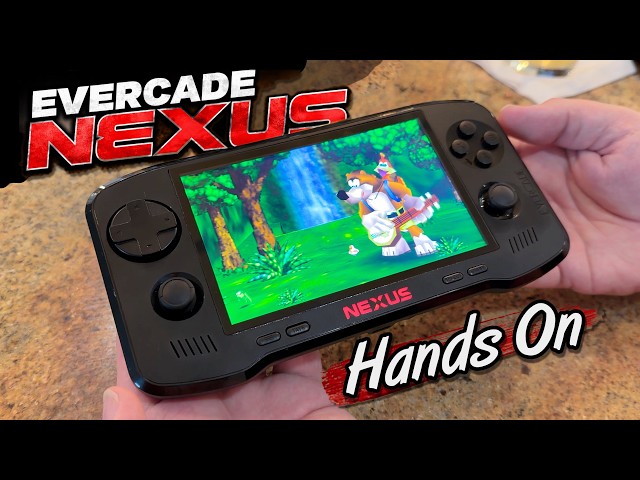 Evercade Nexus HANDS-ON! Blaze's BEST Handheld Yet?