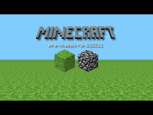 Minecraft Pre-Classic rd-132211 Gameplay