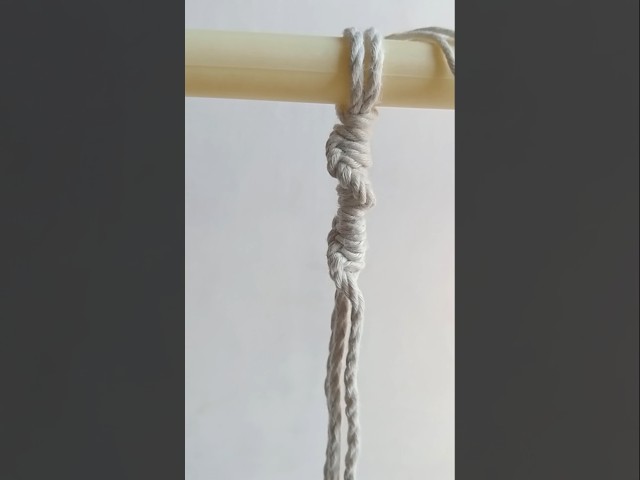 macrame knot for beginners #shorts #macrame #diy #macramecreation #macrametutorial