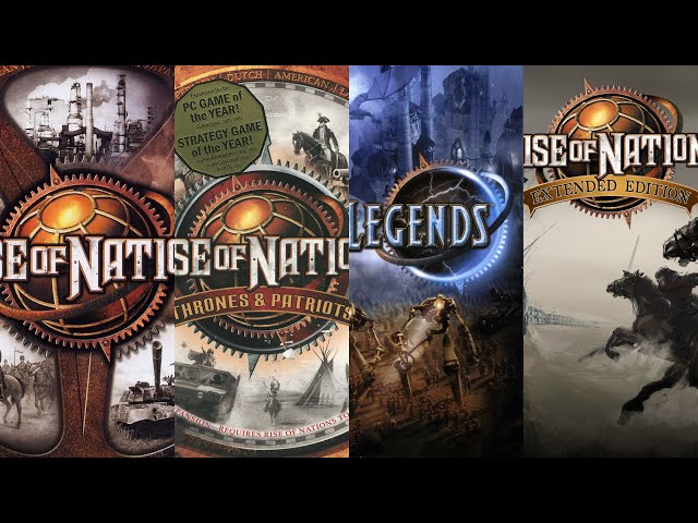 The Evolution of RISE OF NATIONS games 2003 - 2014 🎮
