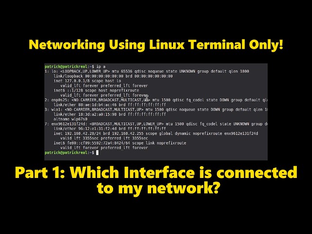 The Cleanest Way to Check Network Interfaces in Linux