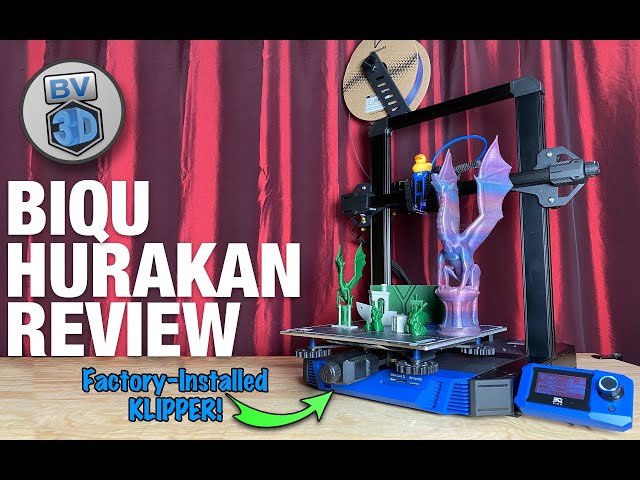 First Bed-Slinger with Klipper Pre-Installed?! BIQU Hurakan Review