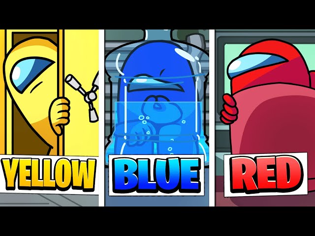 Using Only ONE COLOR in Extreme Among Us Hide N Seek!