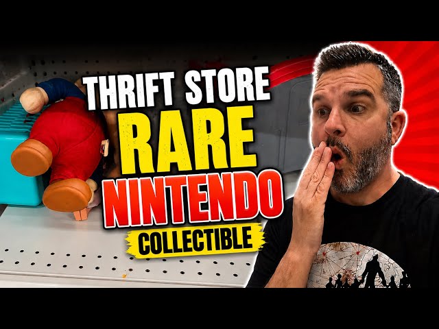 The Rare 1989 Nintendo Collectible I Never Expected to See In A Thrift Store!