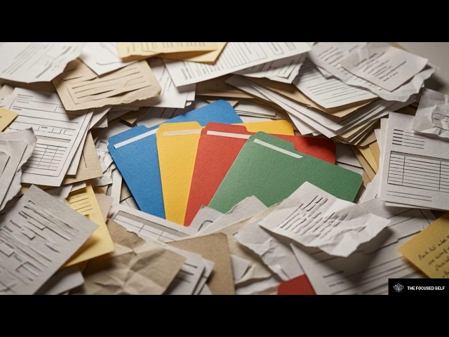 Buried in Papers and Unread Emails? Try This "Folder Flow" System | The Focused Self