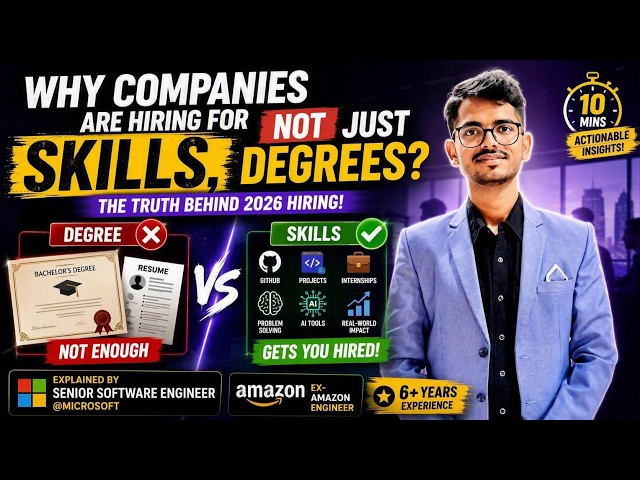 Why Companies Are Hiring for Skills, Not Just Degrees in 2026
