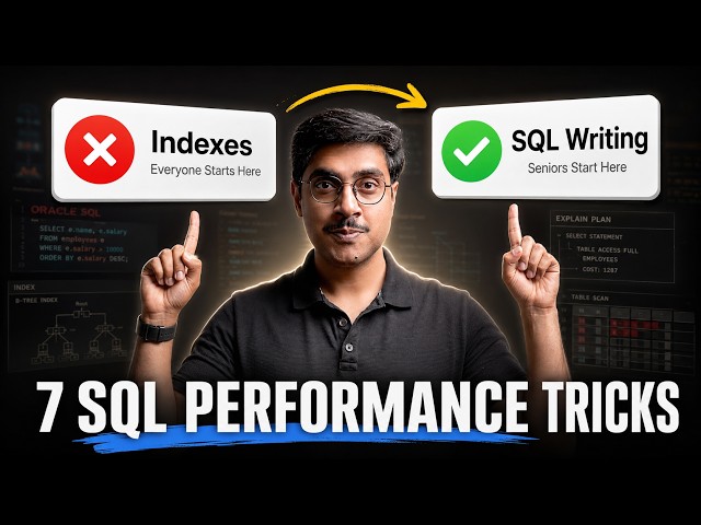 Advanced SQL Query Optimization | 7 Performance Tricks Every Developer Needs