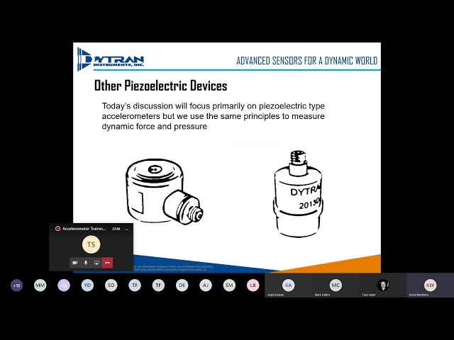 Accelerometer Training provided by Dytran Instruments