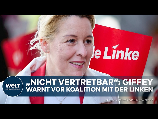 GERMANY: Coalition bombshell in Berlin! Giffey opposes Red-Green-Red