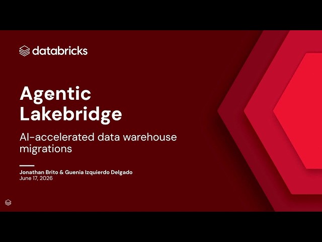 Lakebridge: AI-Powered Data Warehouse Migration to Databricks Lakehouse