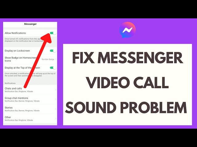 How to Fix Messenger Video Call Sound Problem