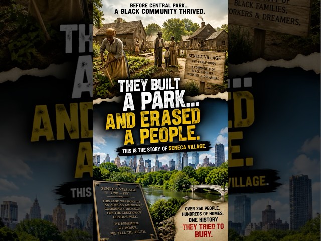 THEY BUILT A PARK... AND ERASED A PEOPLE
