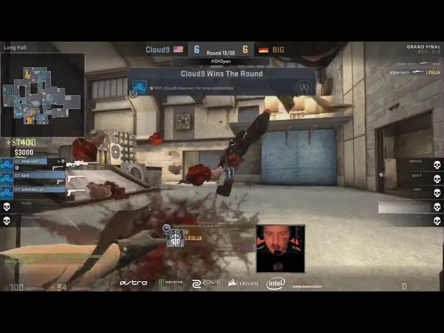 stew-iwnl-  AMAZING ACE with awp - DreamHack ASTRO Open Denver 2017