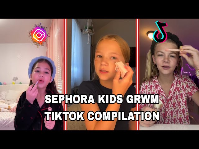 “Sephora Kids GRWM TikTok Compilation 💄 Viral Makeup Hauls & Funny Get Ready With Me Moments”