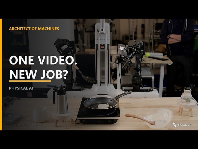 A Robot Learned a New Job From One Video — What That Actually Means