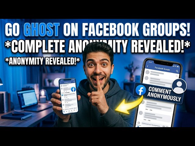 How to Post Anonymously in Facebook Groups 2026 | Easy Step-by-Step Guide
