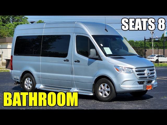 The Ultimate Day Cruiser: 8-Passenger Sprinter w/ Toilet & Kitchenette
