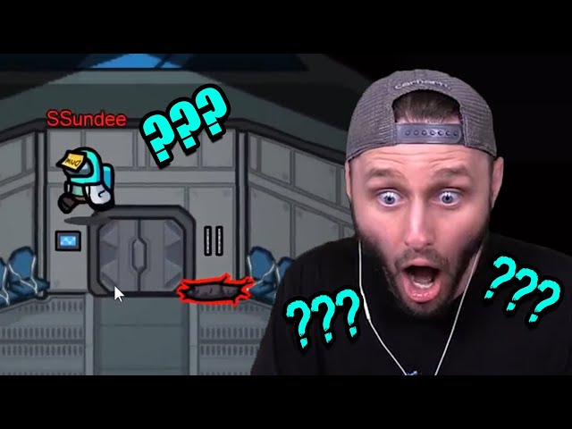 SSundee's FIRST GLITCH DISCOVERY in Among Us!