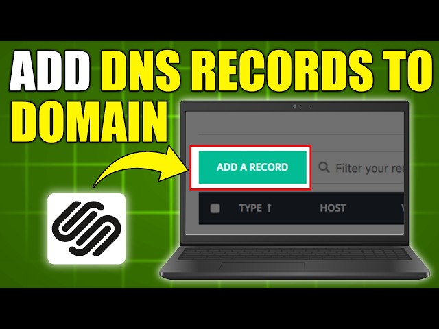 How to Add DNS Records in Squarespace Domain (Full Walkthrough)