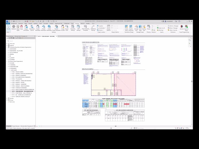 Ultimate Revit Template - Code Review Documentation
