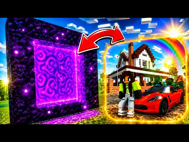 How To Make A Portal To Party Craft in Minecrfat! #partycraft
