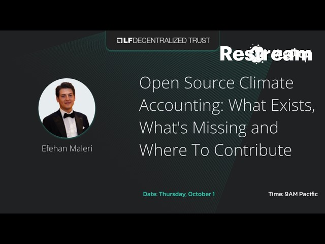 Open Source Climate Accounting: What Exists, What's Missing+Where To Contribute