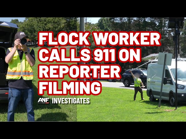 Flock camera installer calls police: 'I'm getting followed'
