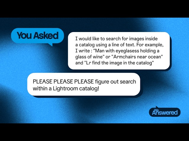 Describe What Image You're Looking For with Improved Search in Lightroom | Adobe Creative Cloud