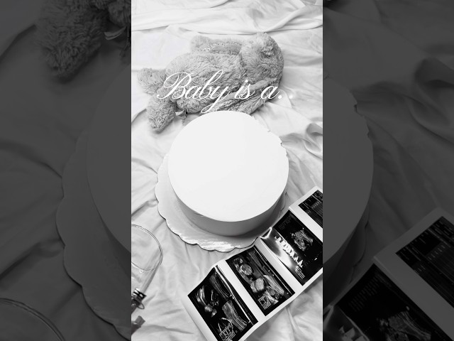 Baby is a ……. 🩷🩵 #genderreveal