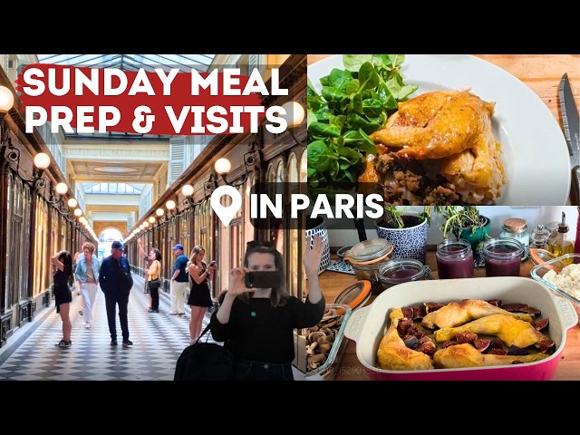 A 50+ French  Woman’s Sunday in Paris  | Meal Prep, French Food & Paris Heritage Days in Fall