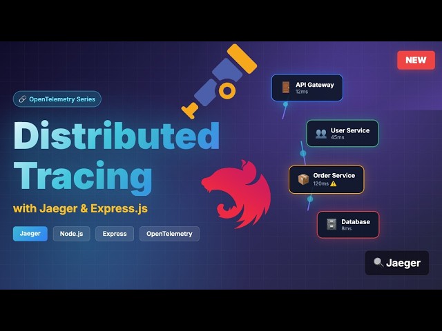 Distributed Tracing with Jaeger | Microservices Deep Dive | OpenTelemetry