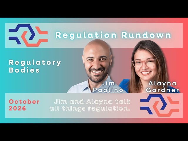 Regulation Rundown October 2026