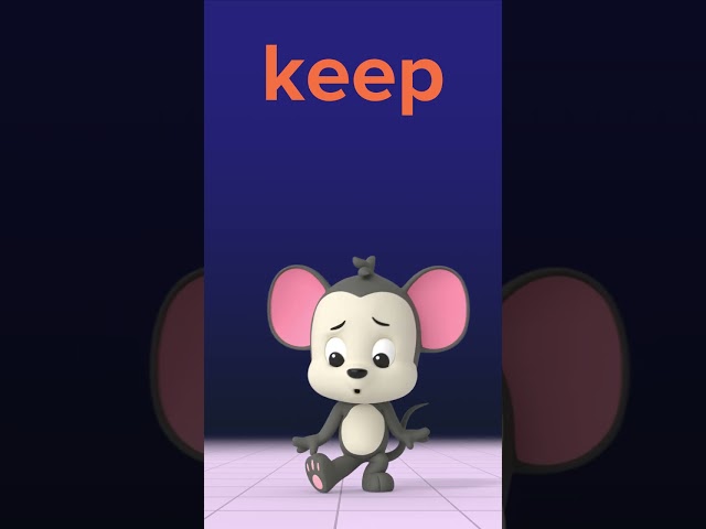 Kindergarten Sight Word: Keep | ABCmouse #learning #education #sightwordsforkids #kindergarten
