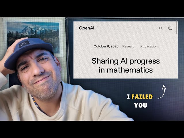 Ai Mathematics has RUINED me 